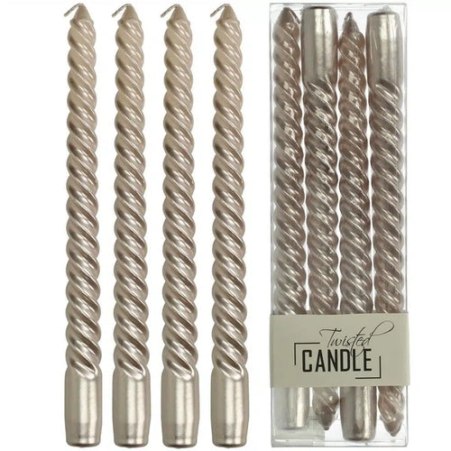 Kaarsen Twisted Wax Champagne